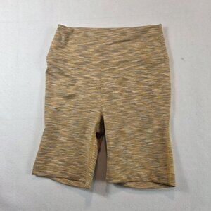 outdoor voices women's bike shorts yellow small